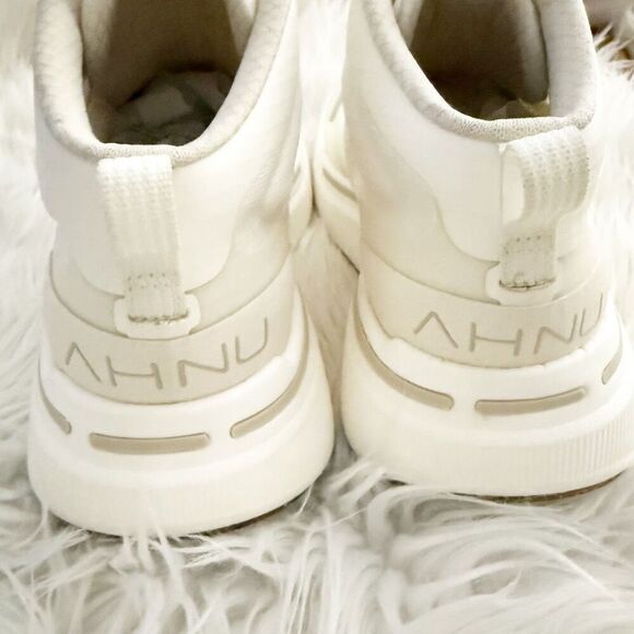 AHNU | Sequence 1 Mid High Top White Platform Lightweight Sneakers | Size 9 main image 2